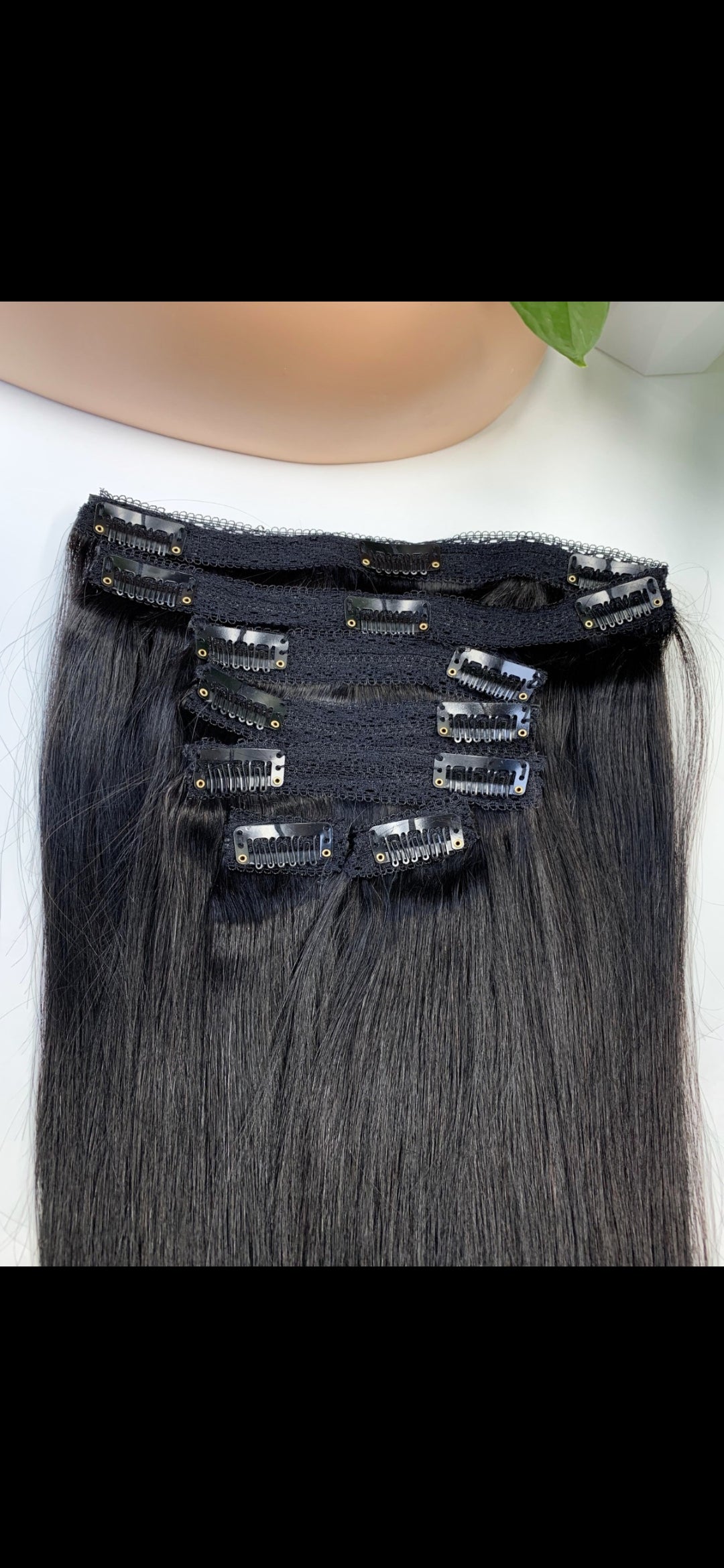 Virgin Clip-Ins 7clips in total