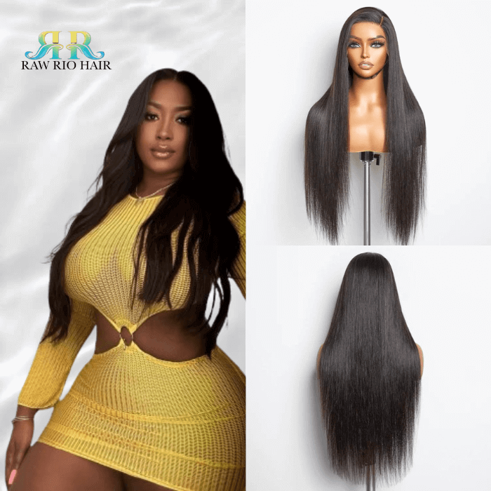 HD Straight Closure Wig