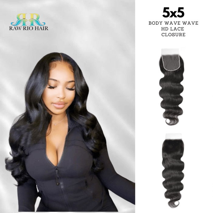 HD Body Wave Closure 5x5