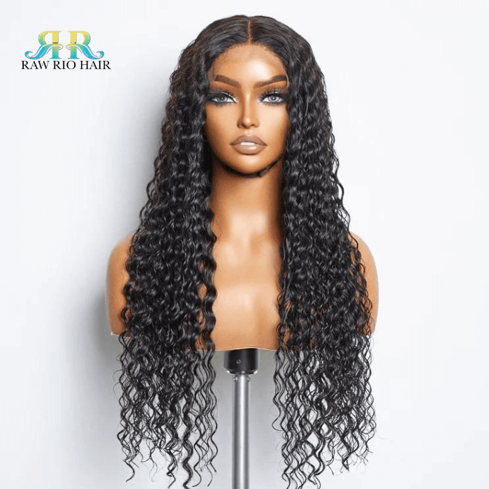 HD Deep Wave Closure Wig 2