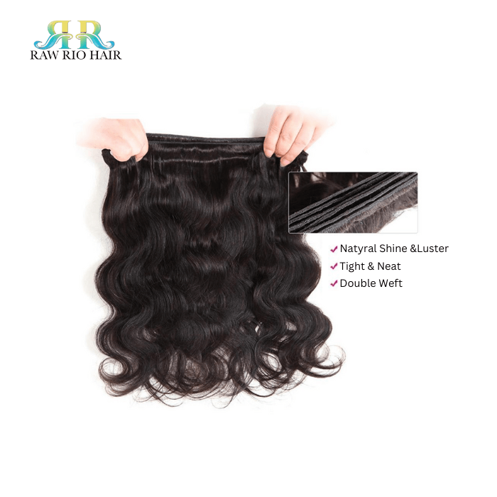 Virgin Hair Extensions- Premium 3 Bundle Deals 4
