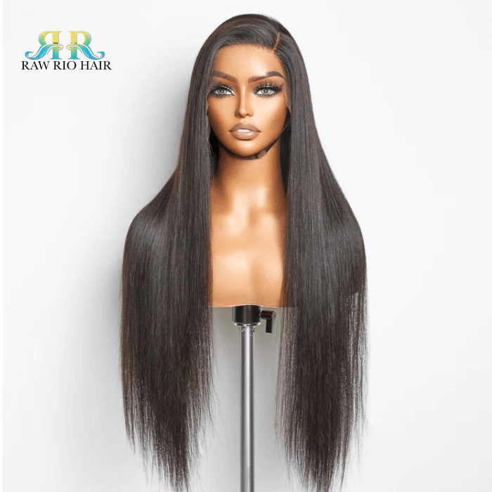 HD Straight Closure Wig 2