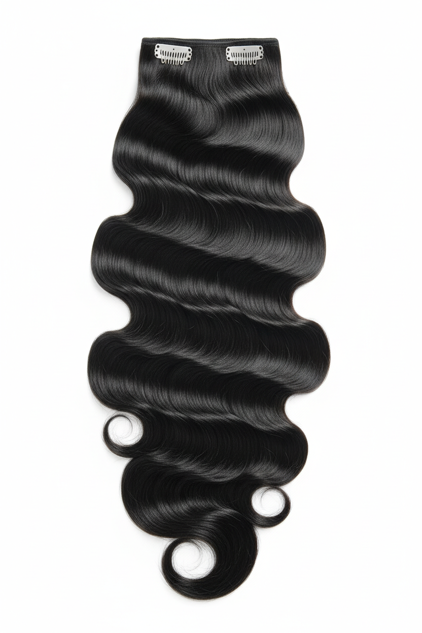 Body Wave Virgin Clip-In Black