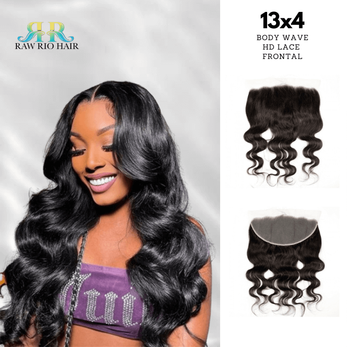 13x4 body wave hd lace frontal